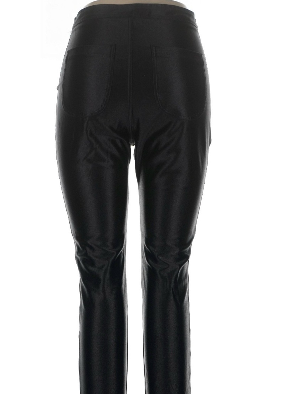 American Apparel Black High-Rise Disco Pants Large - Picture 2 of 6